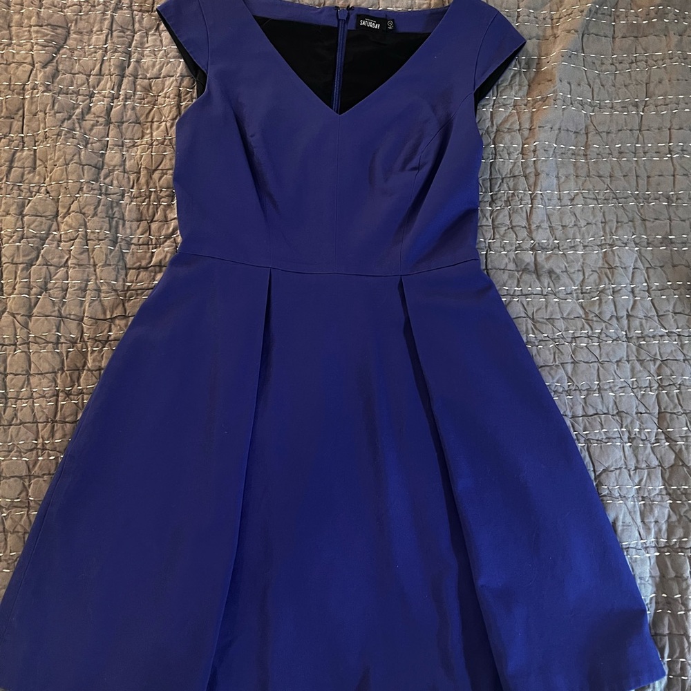 Kate Spade Blue Dress with Pockets